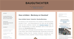 Desktop Screenshot of bausachverstaendige.info